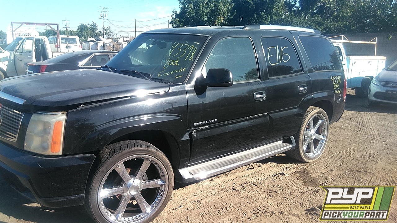 2002 CADILLAC ESCALADE partes disponibles
