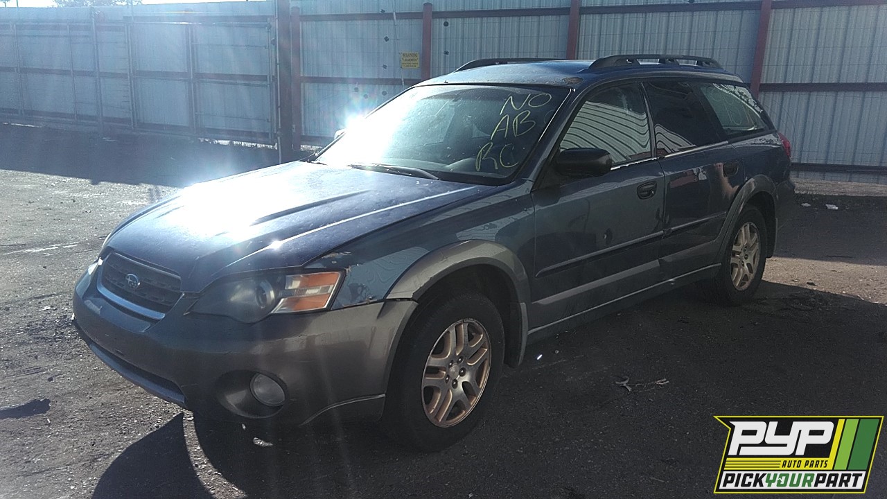 2005 SUBARU OUTBACK partes disponibles