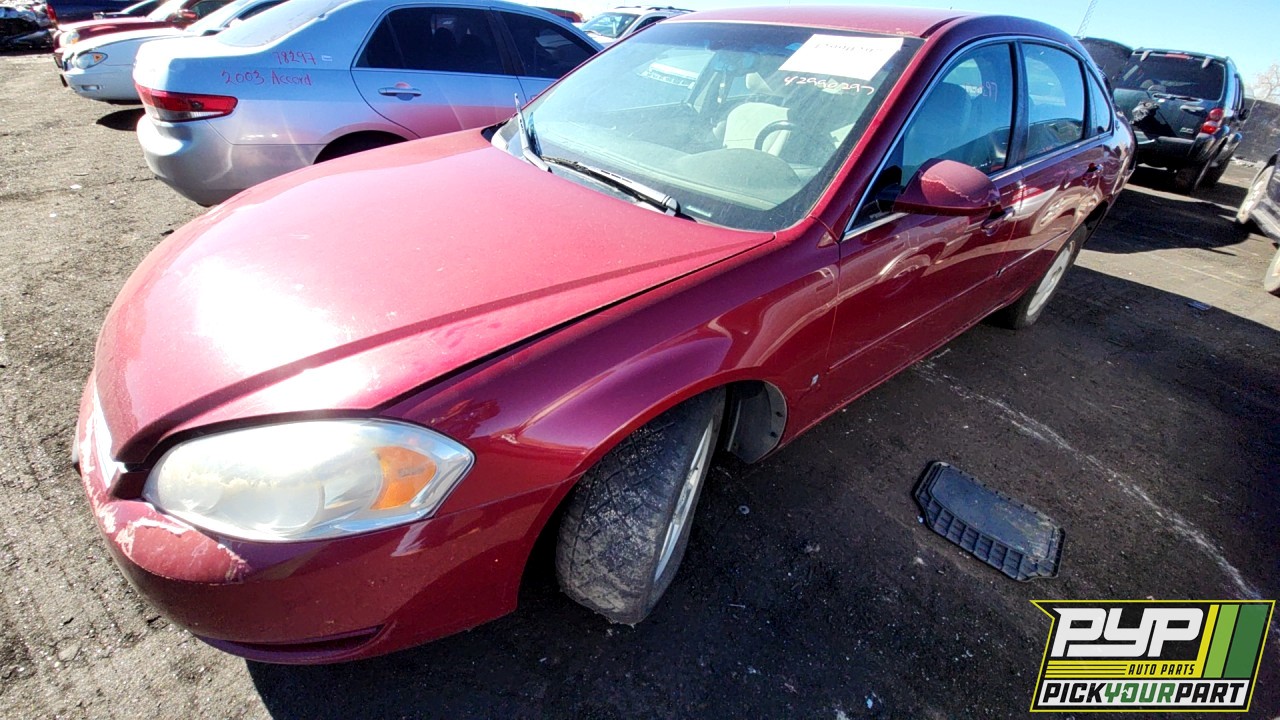 2007 CHEVROLET IMPALA available for parts