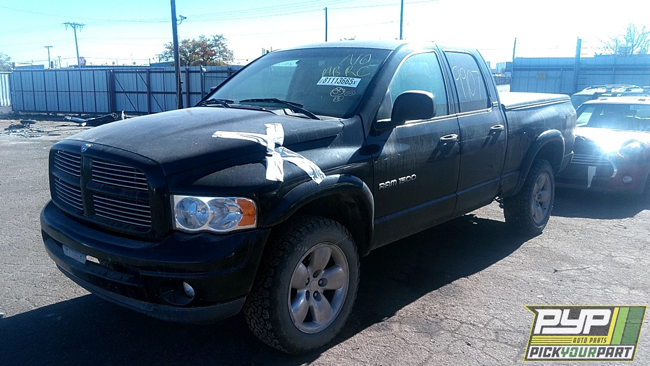 2002 DODGE RAM 1500 available for parts