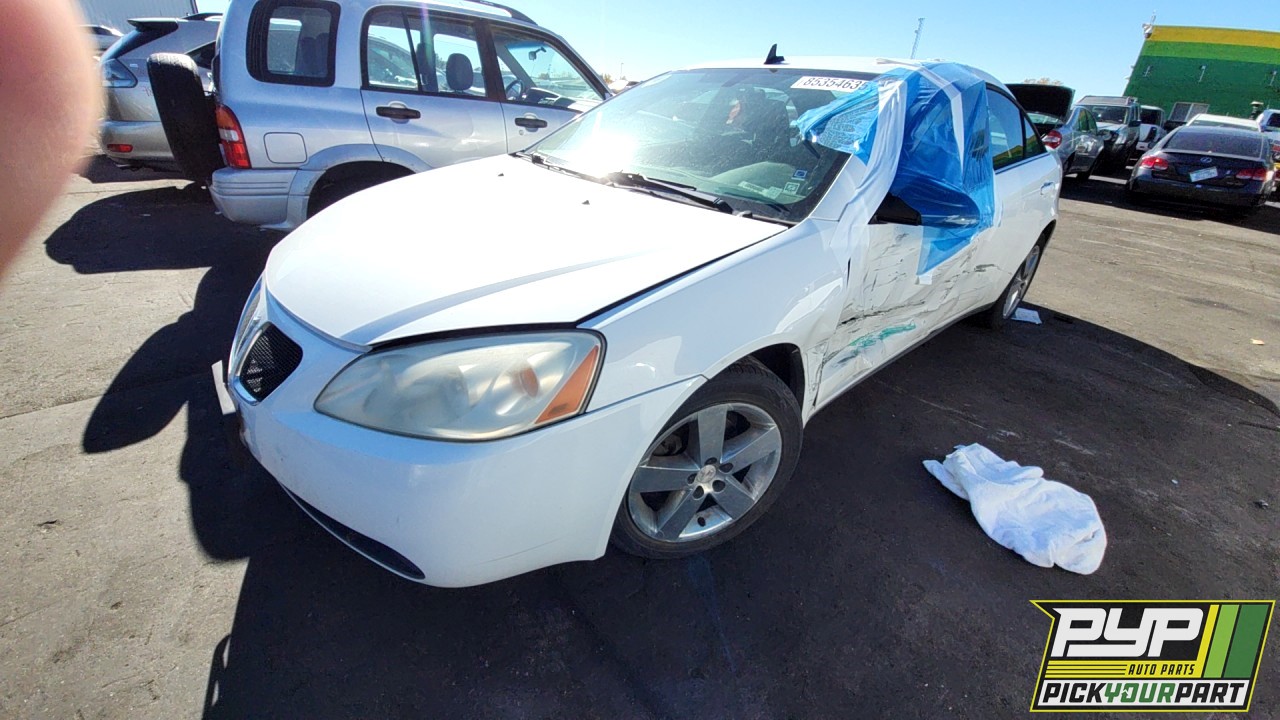 2009 PONTIAC G6 available for parts