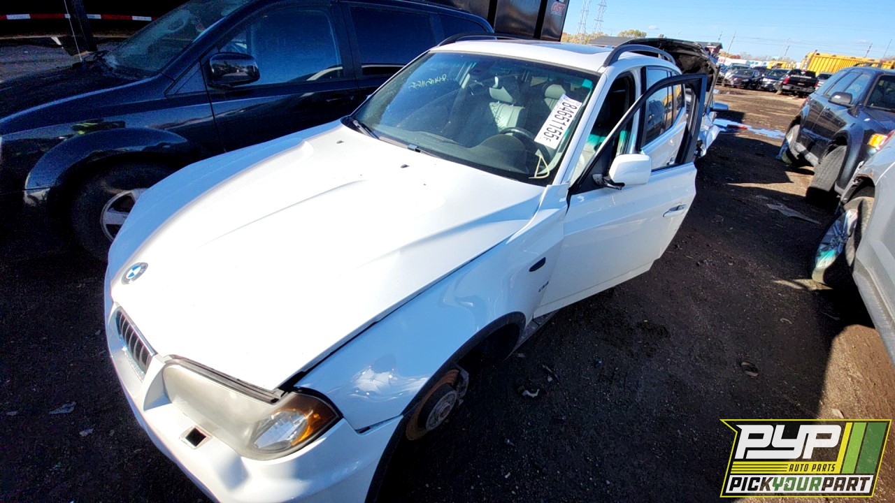 2006 BMW X3 partes disponibles