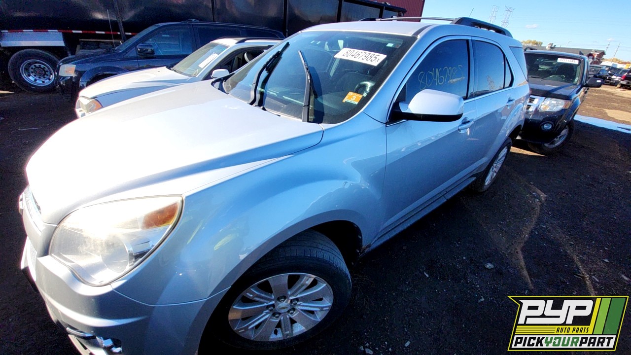 2011 CHEVROLET EQUINOX partes disponibles