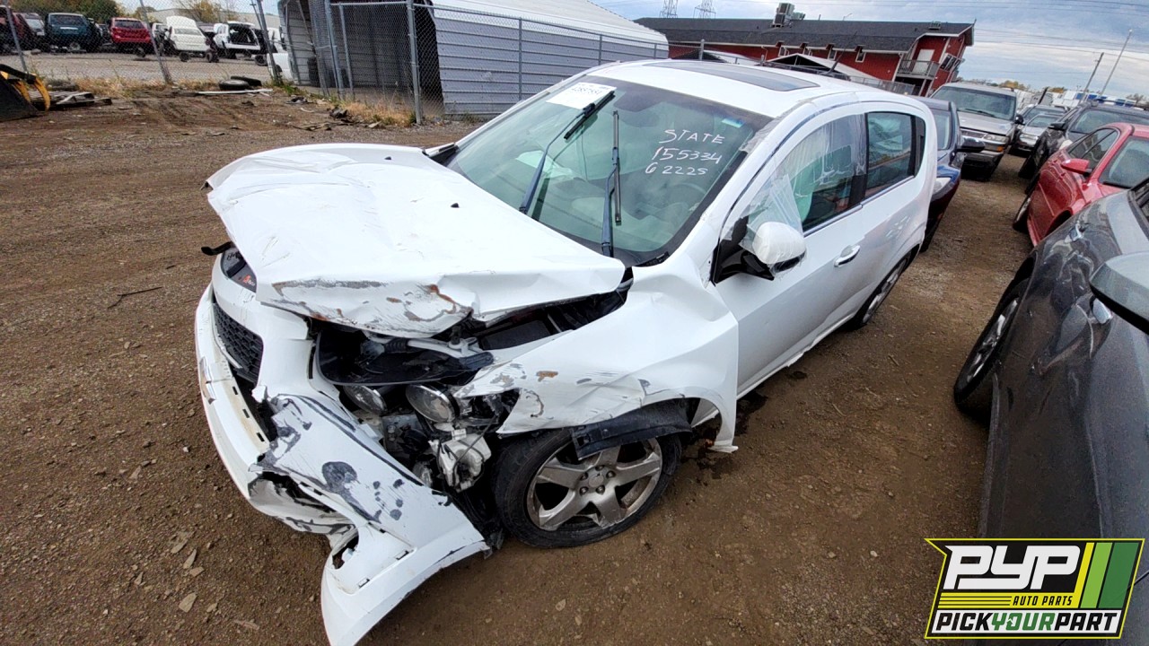 2013 CHEVROLET SONIC partes disponibles