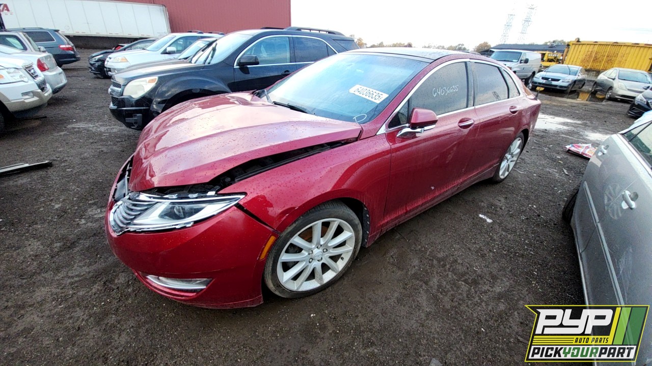 2013 LINCOLN MKZ partes disponibles