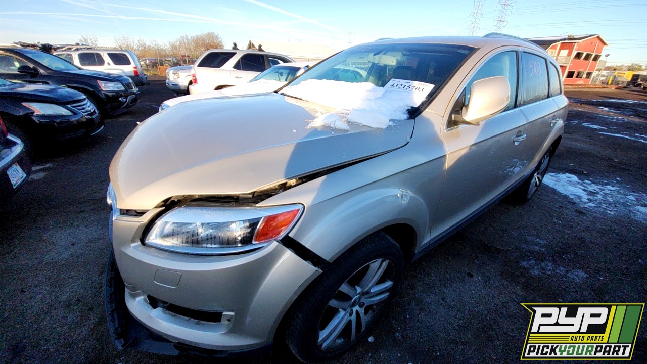 2008 AUDI Q7 partes disponibles