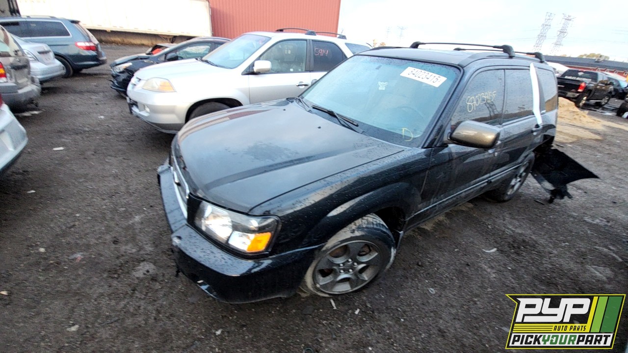 2004 SUBARU FORESTER partes disponibles