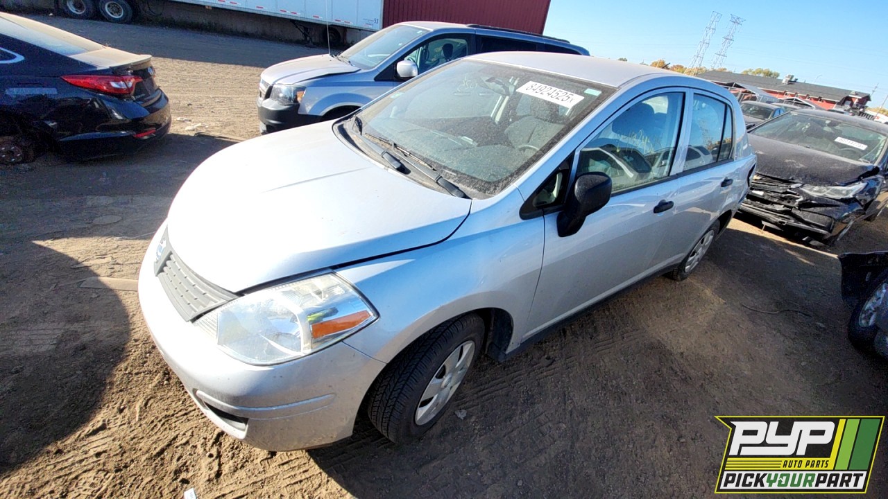 2009 NISSAN VERSA partes disponibles