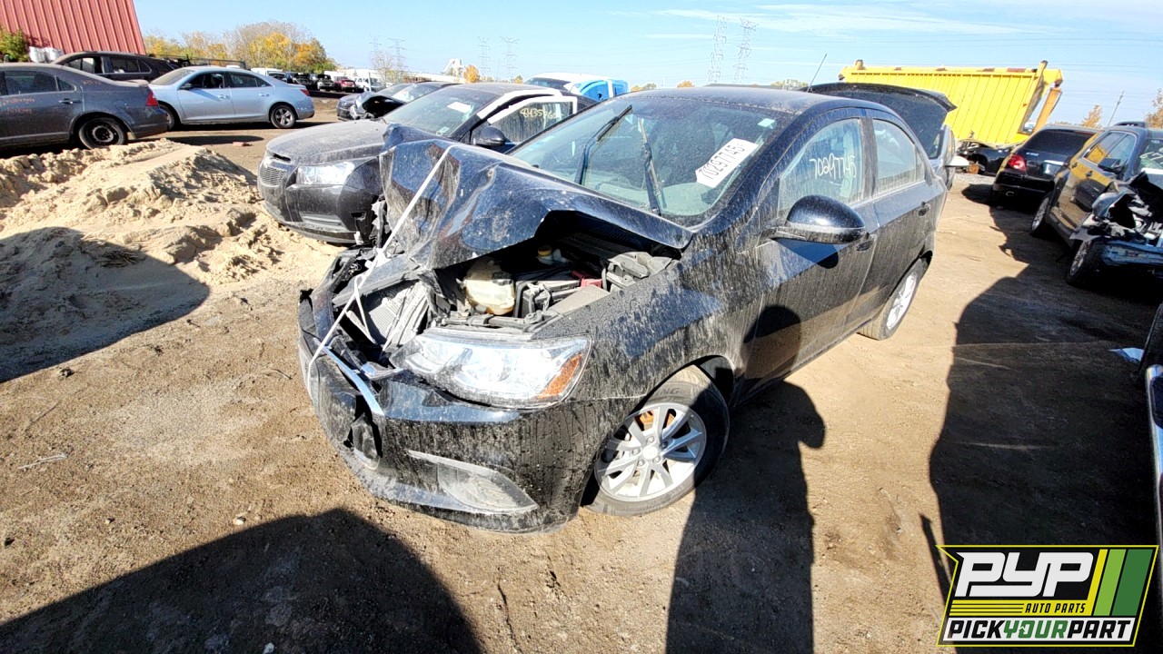 2018 CHEVROLET SONIC partes disponibles