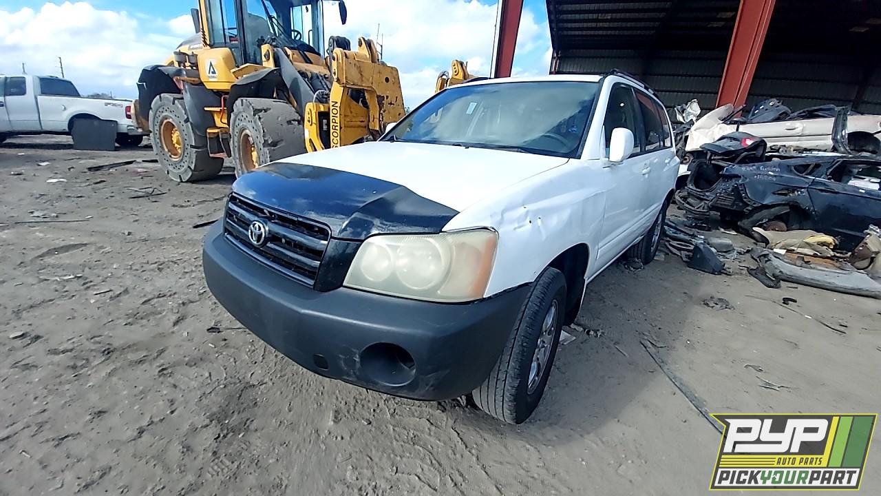 2005 TOYOTA HIGHLANDER available for parts