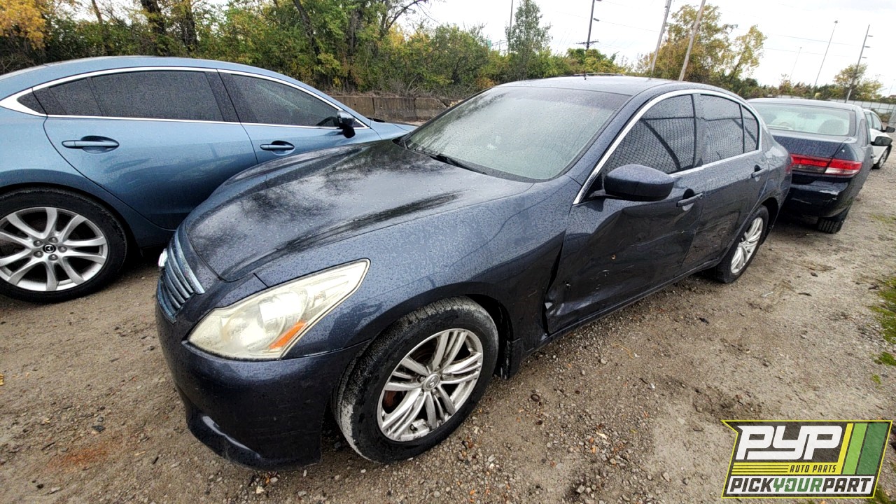 2011 INFINITI G25 partes disponibles
