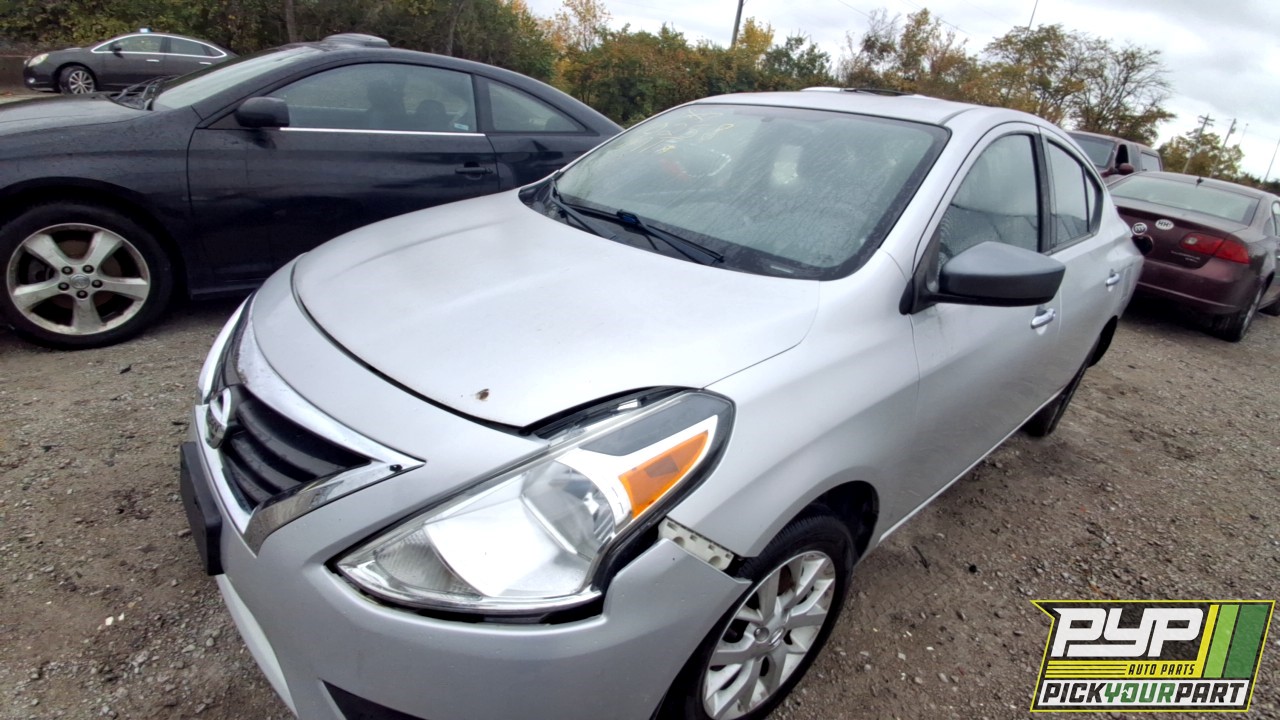 2018 NISSAN VERSA partes disponibles