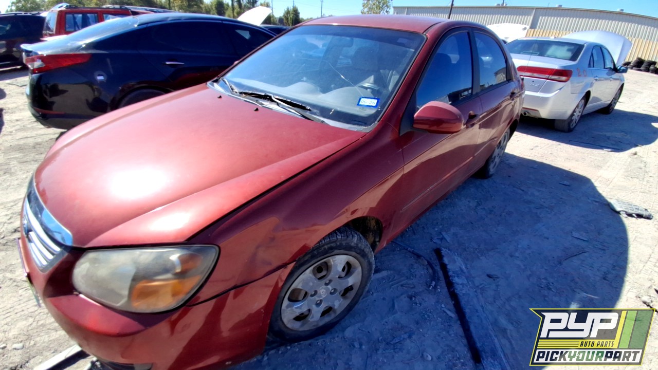 2009 KIA SPECTRA available for parts