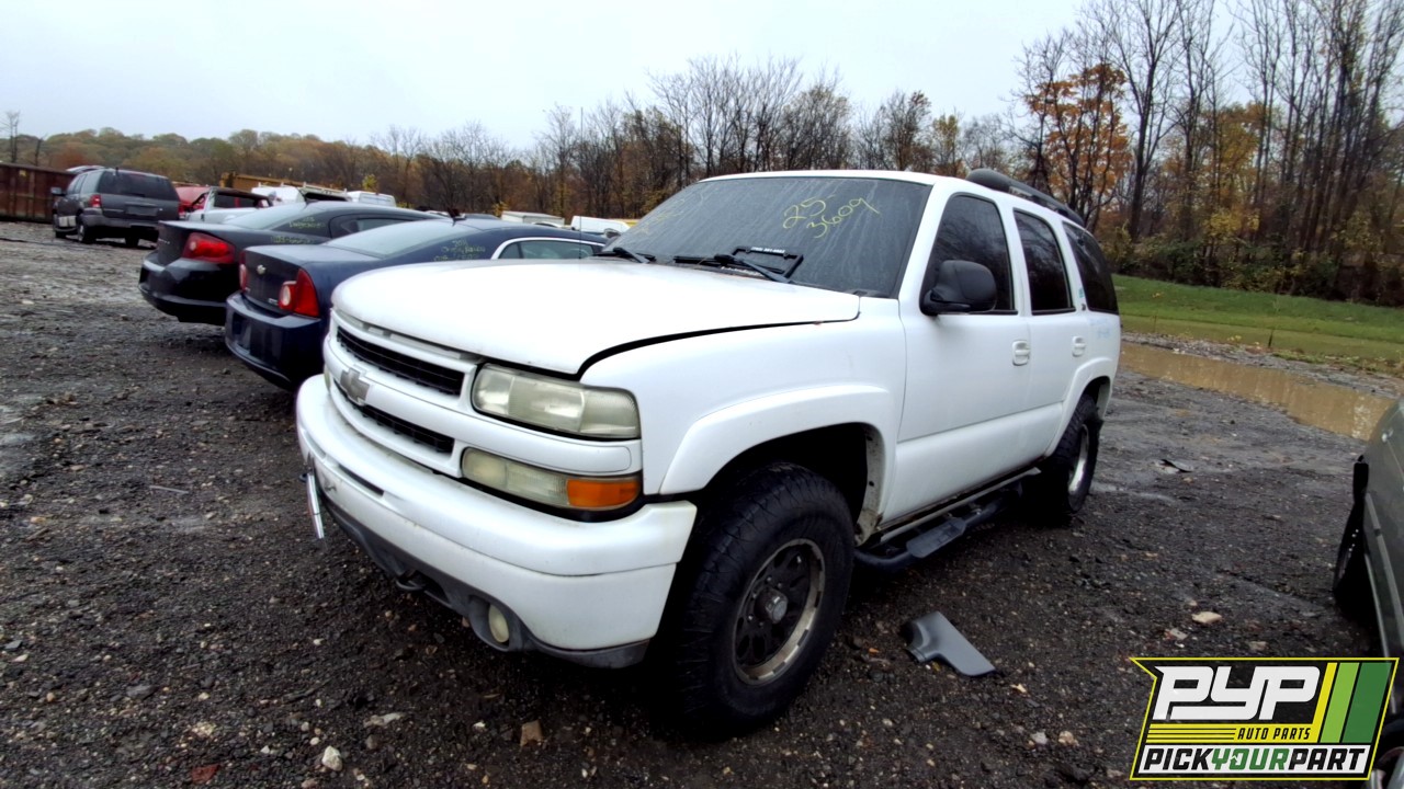 2001 CHEVROLET TAHOE available for parts