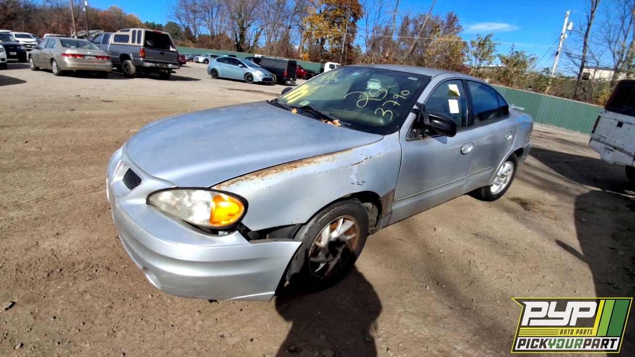 2004 PONTIAC GRAND AM available for parts