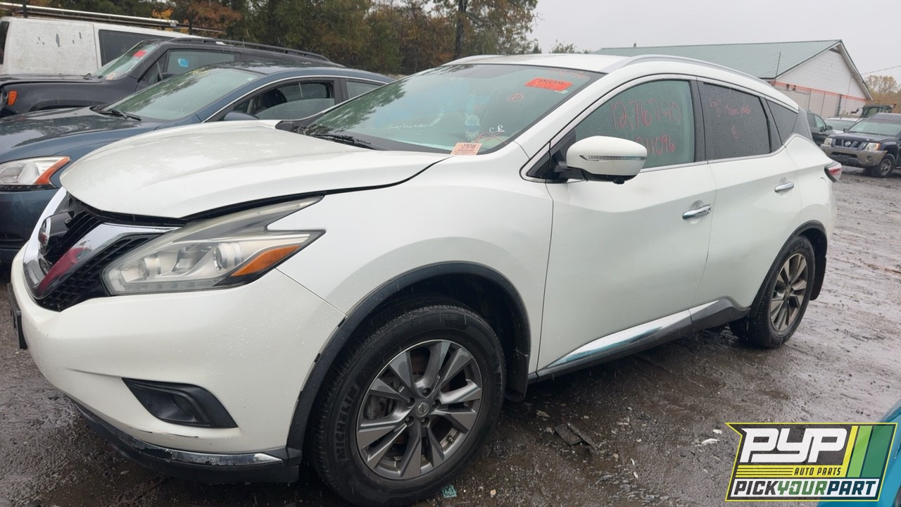 2015 NISSAN MURANO available for parts