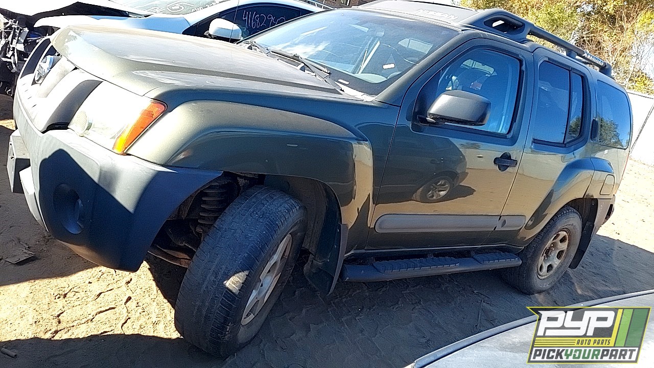2005 NISSAN XTERRA partes disponibles