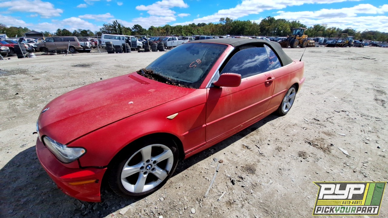 2004 BMW 325CI partes disponibles