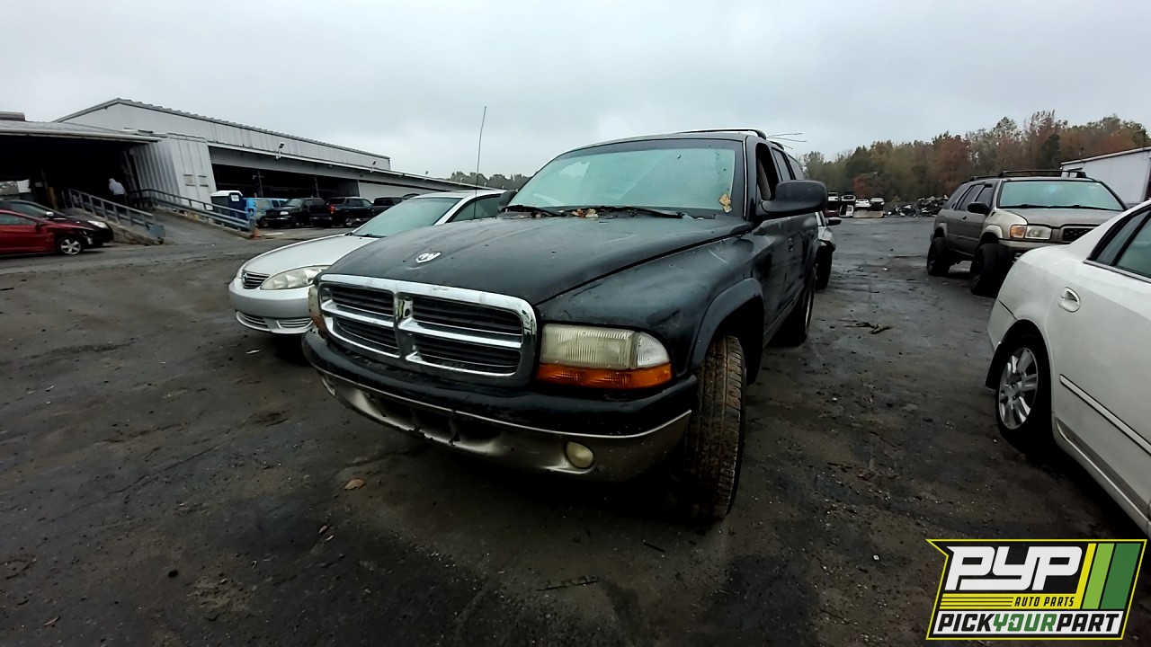 2002 DODGE DURANGO partes disponibles