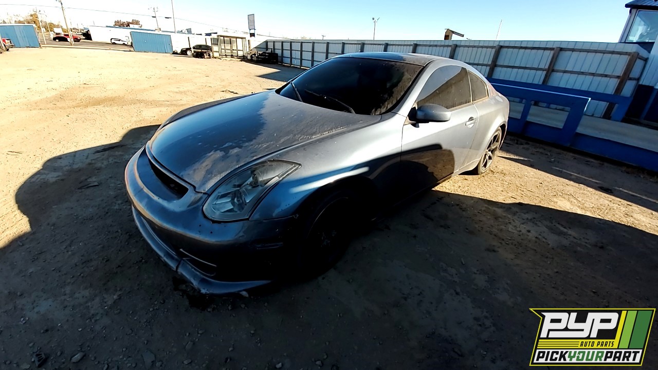 2005 INFINITI G35 available for parts