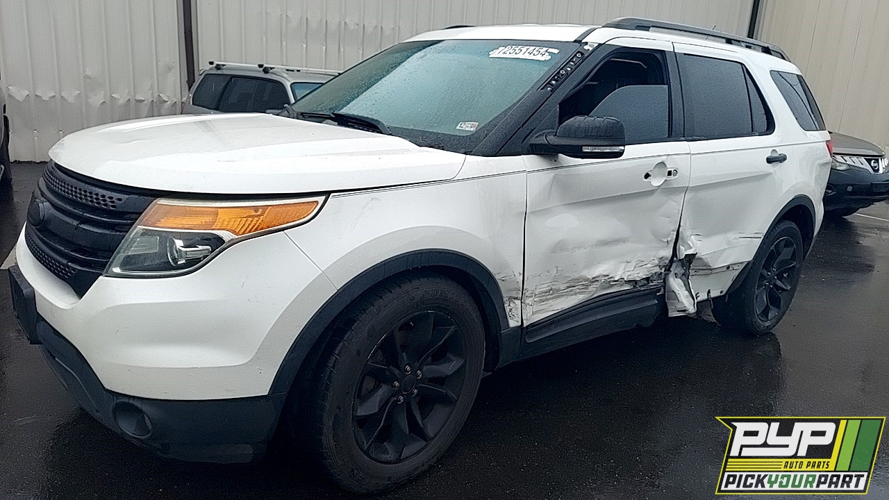 2013 FORD EXPLORER partes disponibles