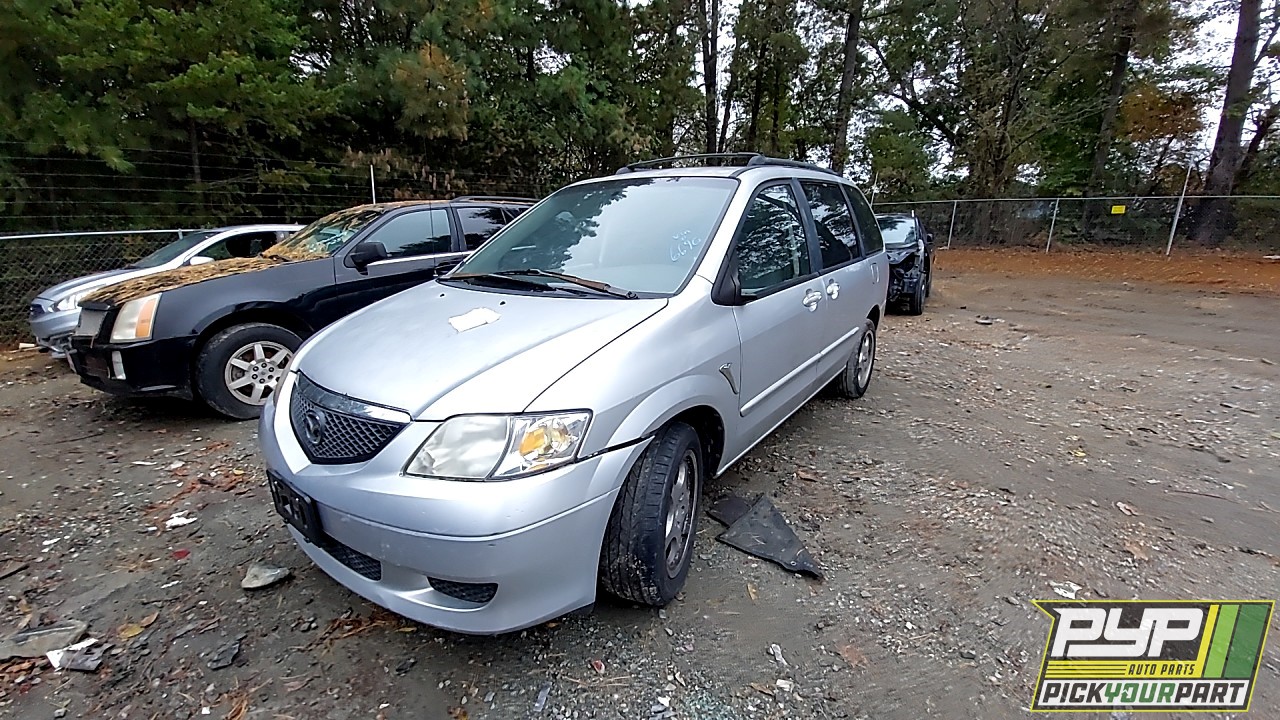 2002 MAZDA MPV partes disponibles