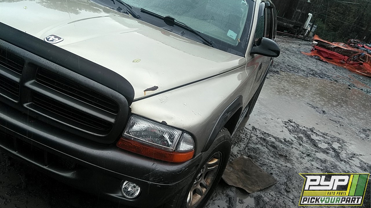 2002 DODGE DURANGO partes disponibles