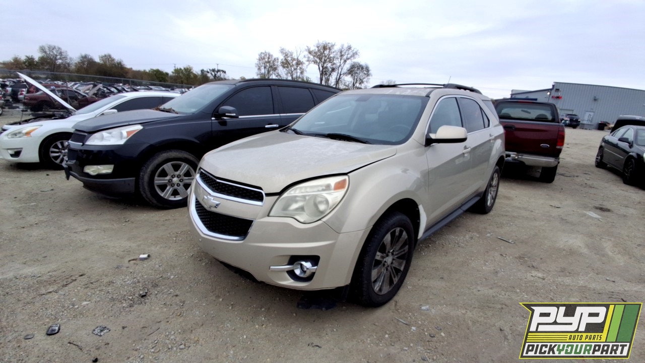 2010 CHEVROLET EQUINOX partes disponibles