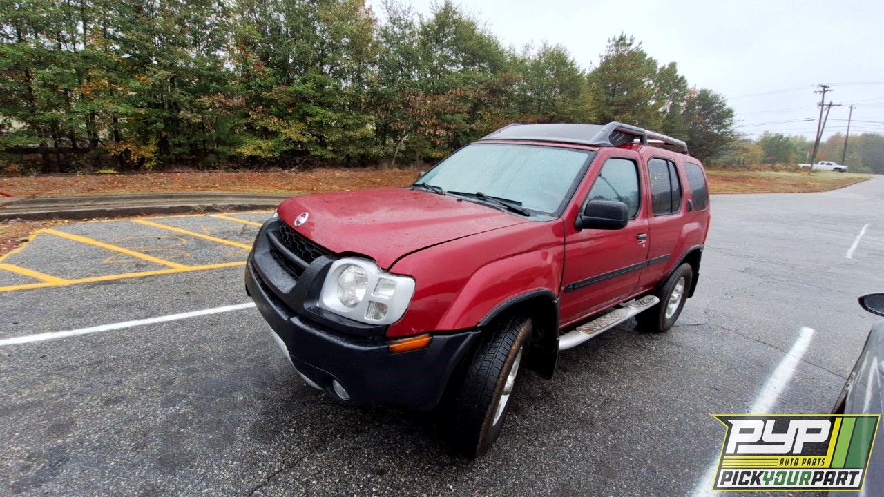 2002 NISSAN XTERRA partes disponibles