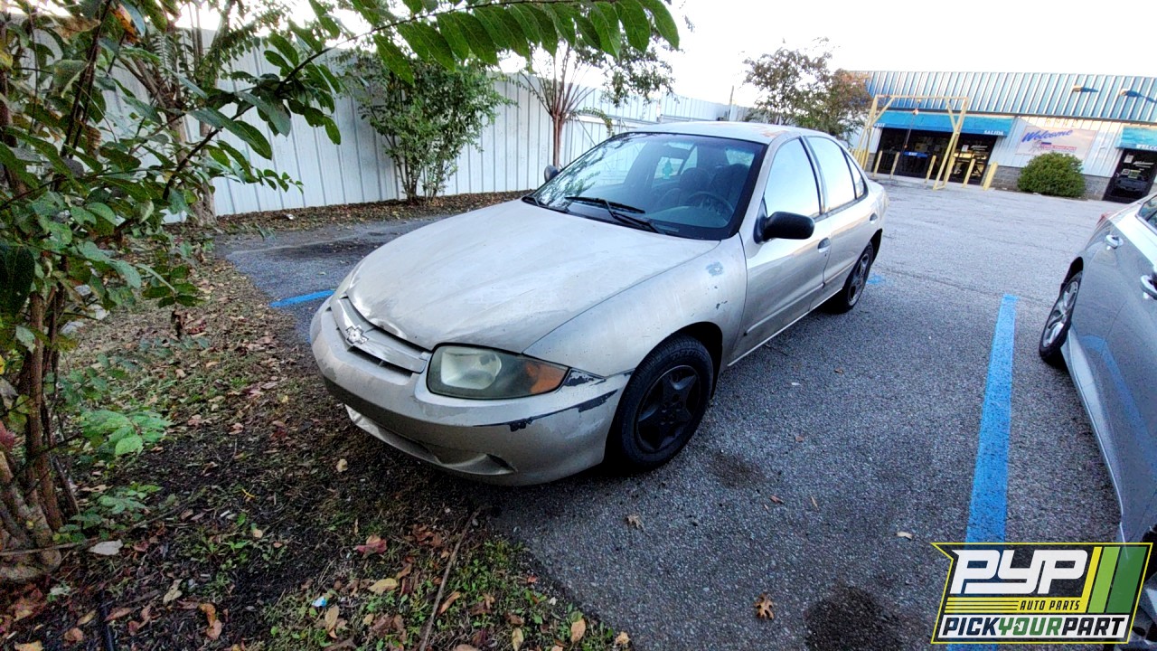 2004 CHEVROLET CAVALIER partes disponibles