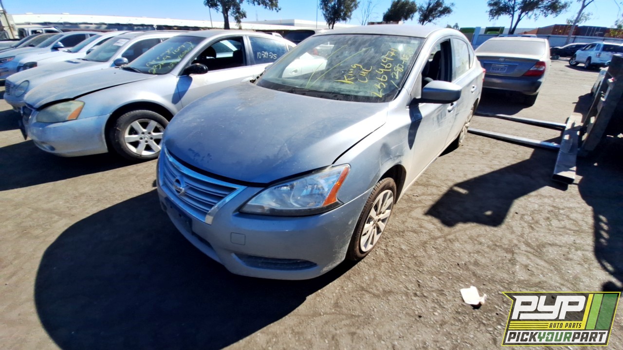 2013 NISSAN SENTRA available for parts