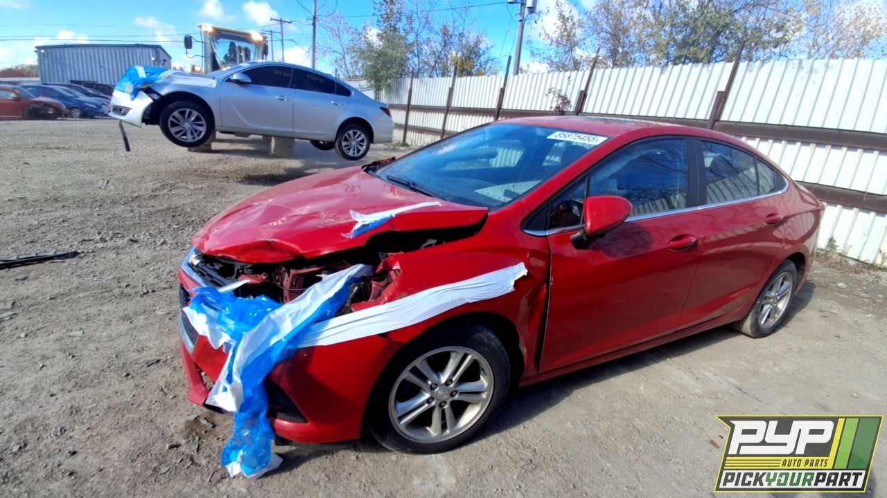 2017 CHEVROLET CRUZE partes disponibles
