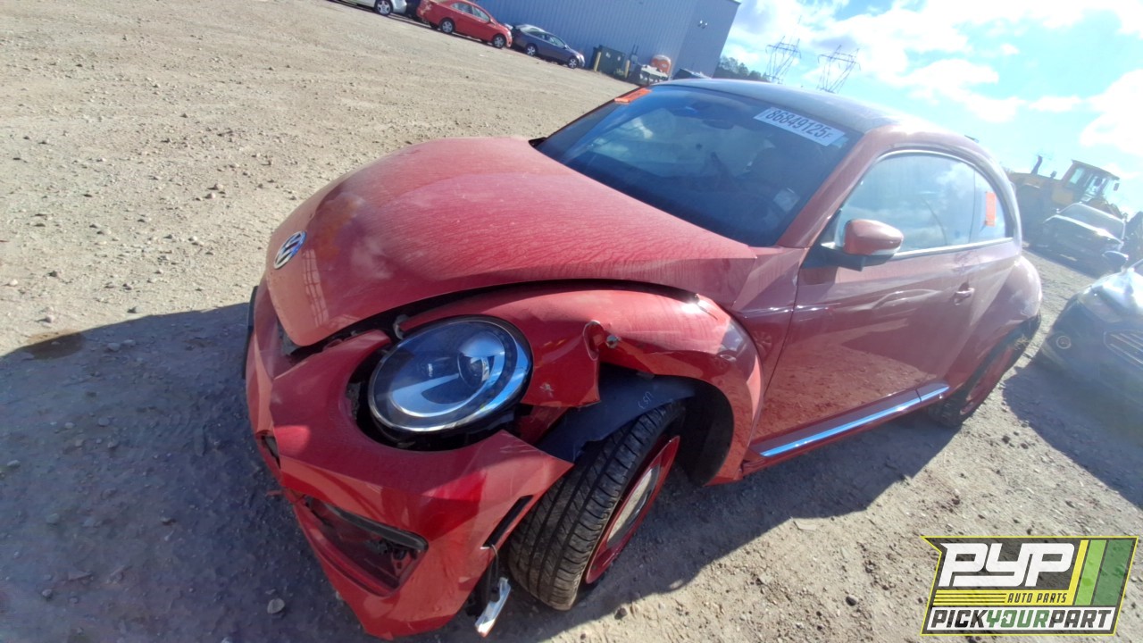 2018 VOLKSWAGEN BEETLE partes disponibles