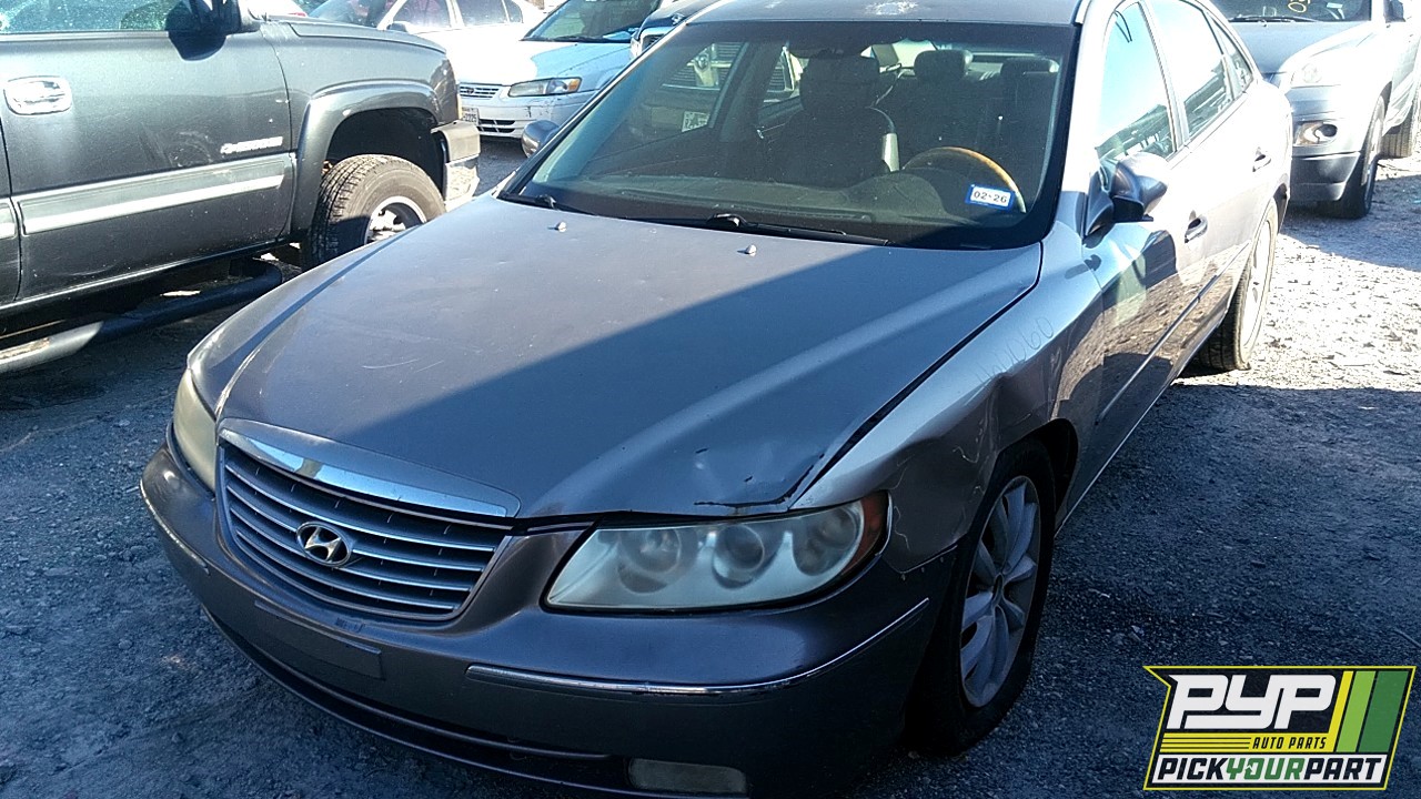 2007 HYUNDAI AZERA partes disponibles