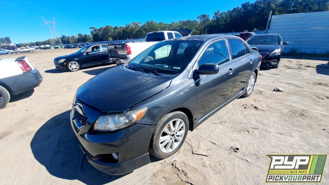 2009 TOYOTA COROLLA partes disponibles