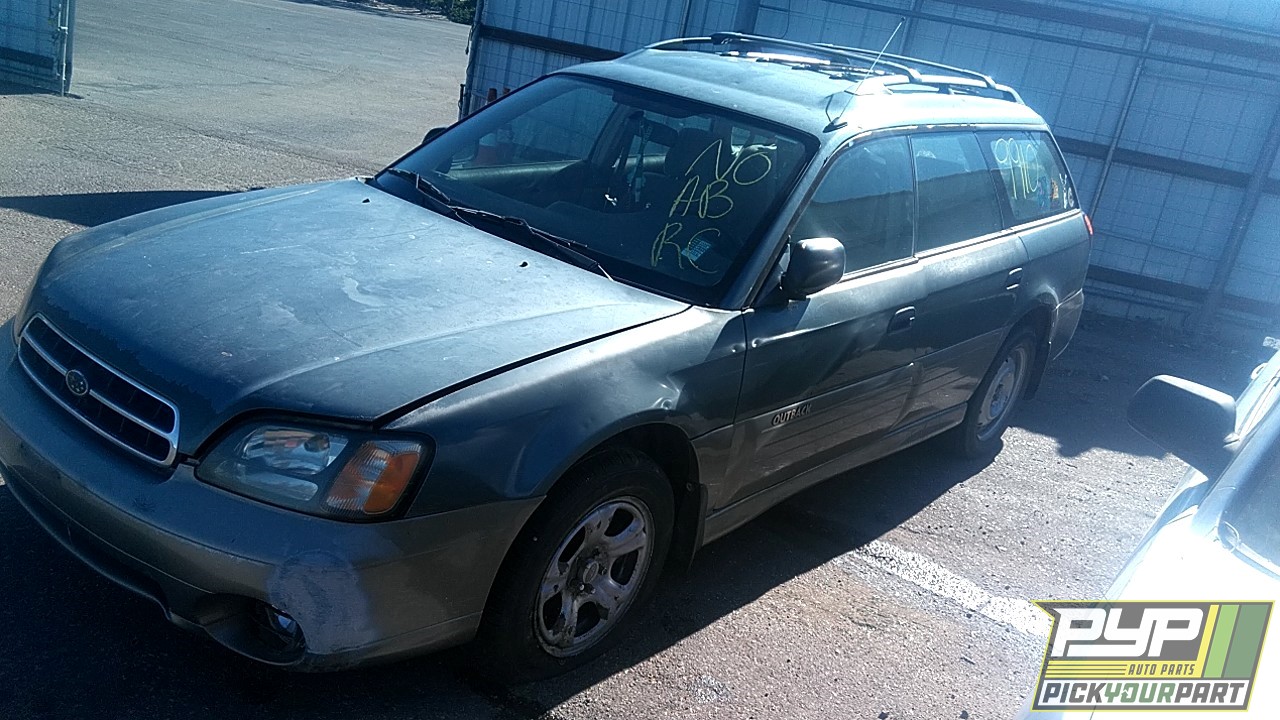 2001 SUBARU OUTBACK partes disponibles