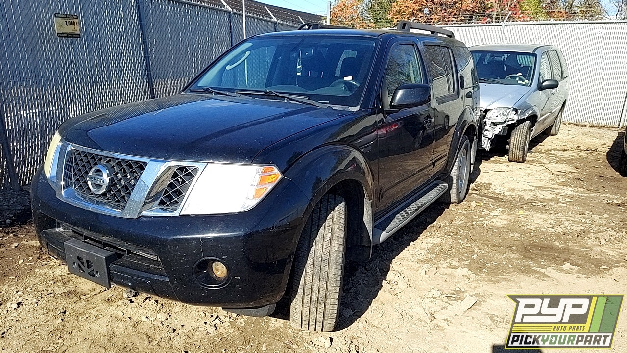 2012 NISSAN PATHFINDER partes disponibles