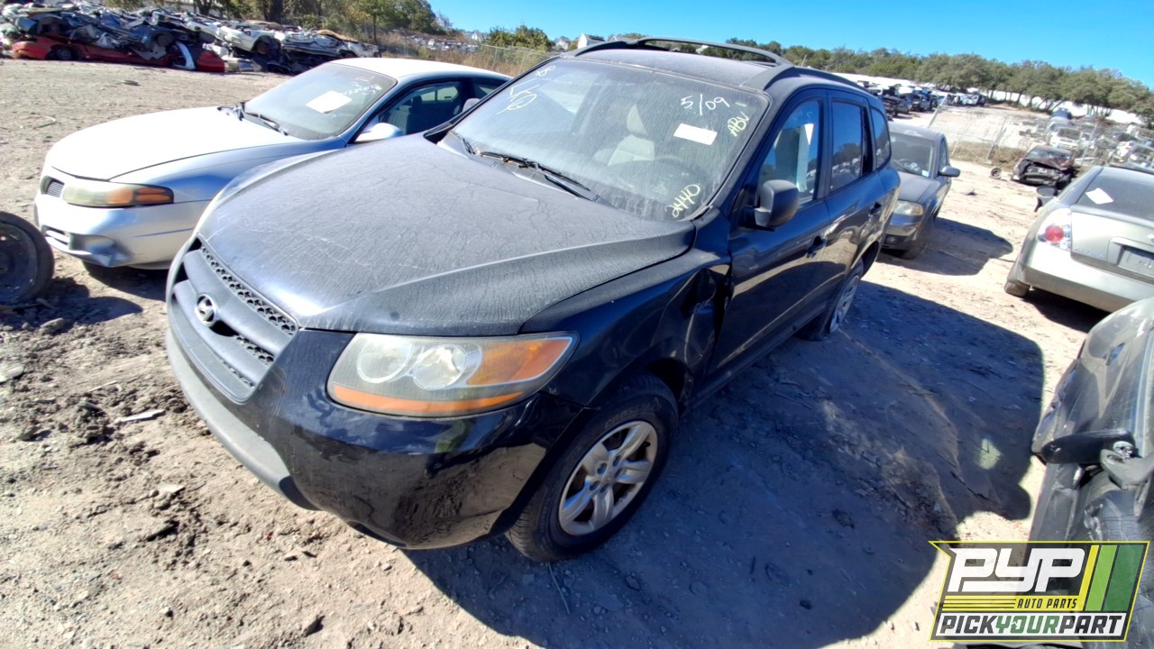2009 HYUNDAI SANTA FE partes disponibles