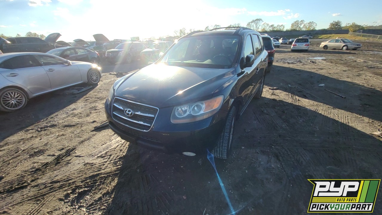 2007 HYUNDAI SANTA FE partes disponibles