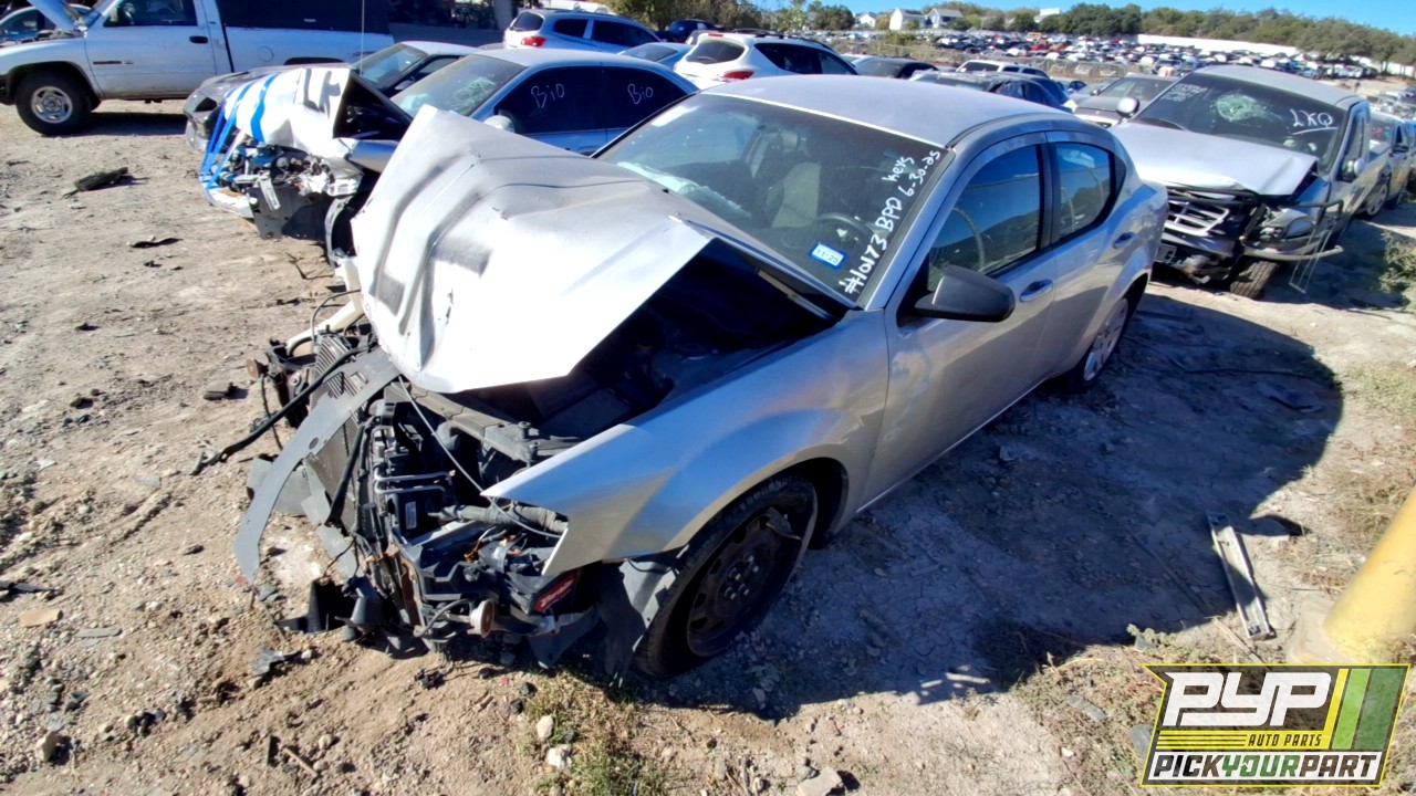 2012 DODGE AVENGER partes disponibles