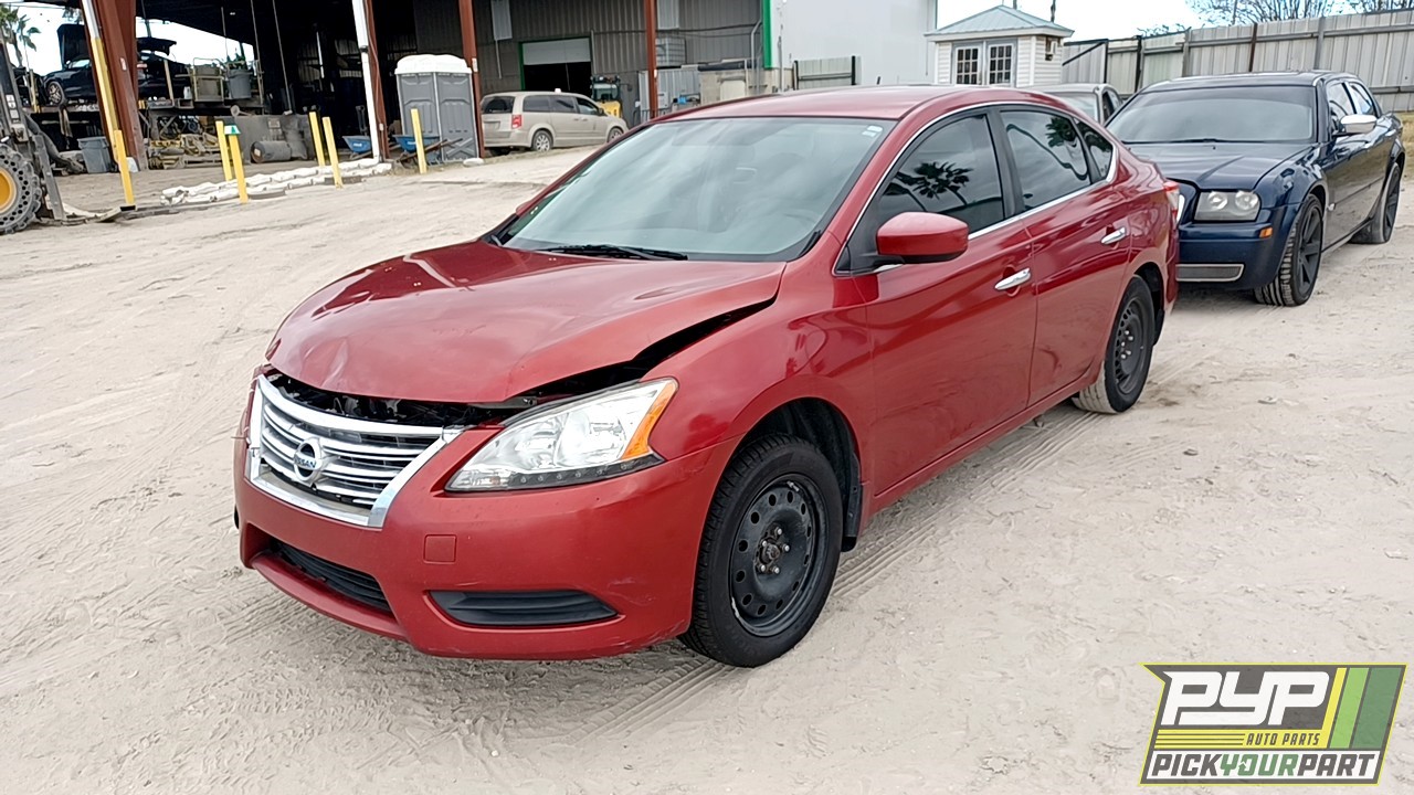 2013 NISSAN SENTRA partes disponibles