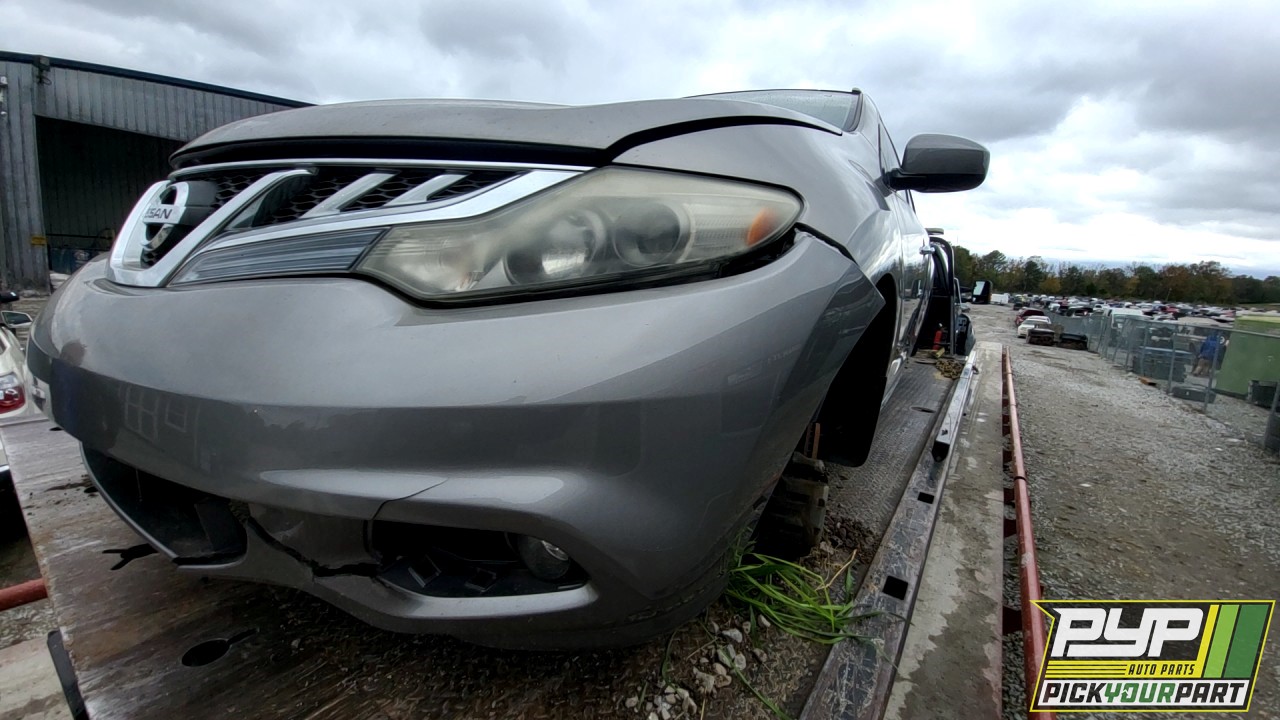 2012 NISSAN MURANO partes disponibles
