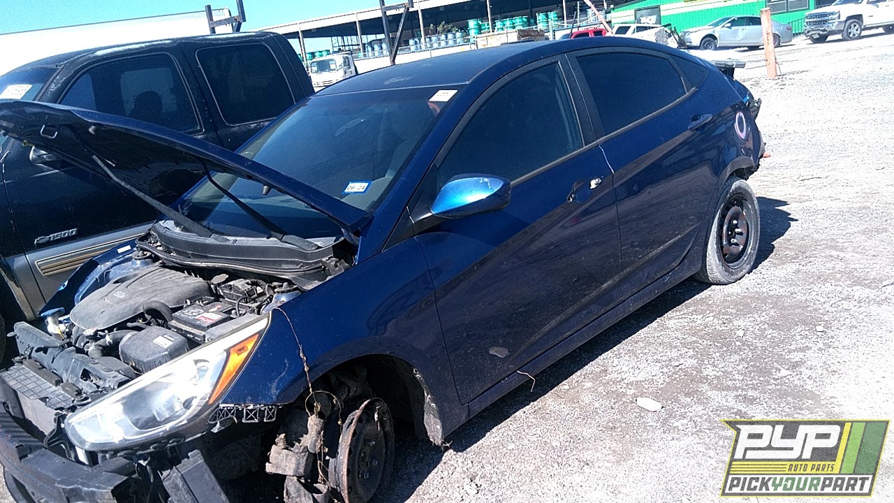 2016 HYUNDAI ACCENT available for parts