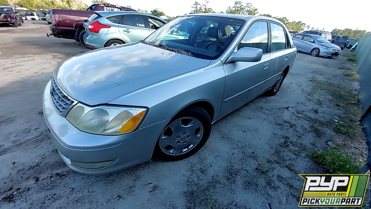 2003 TOYOTA AVALON partes disponibles