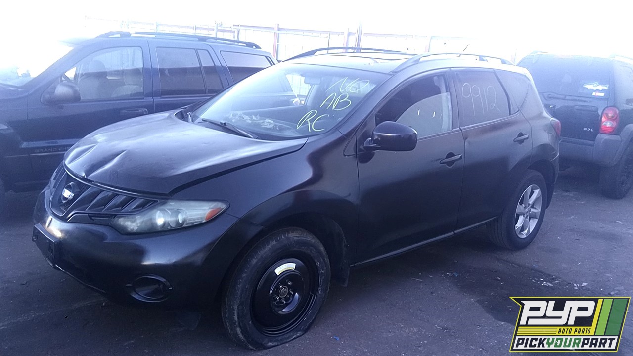 2009 NISSAN MURANO available for parts