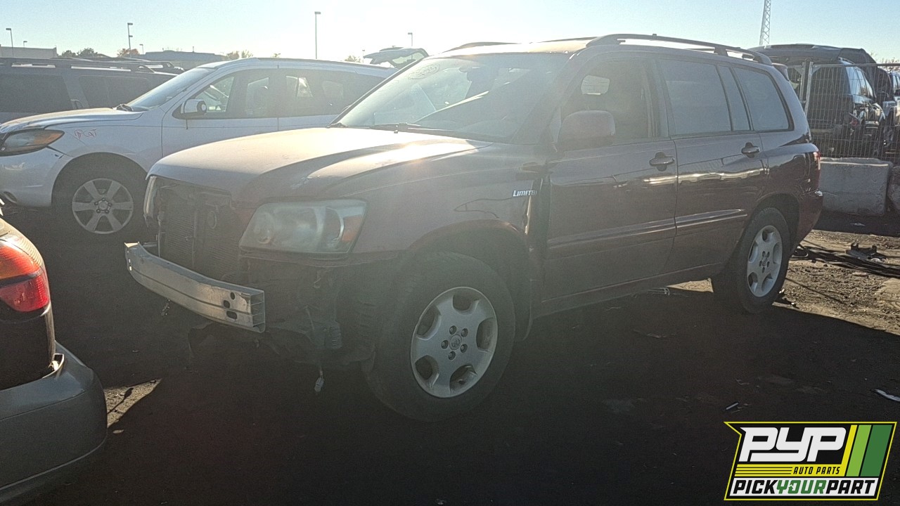 2005 TOYOTA HIGHLANDER available for parts