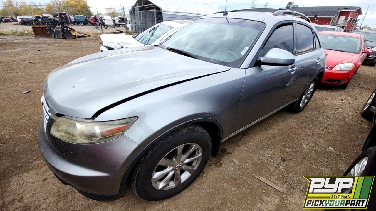 2007 INFINITI FX35 partes disponibles