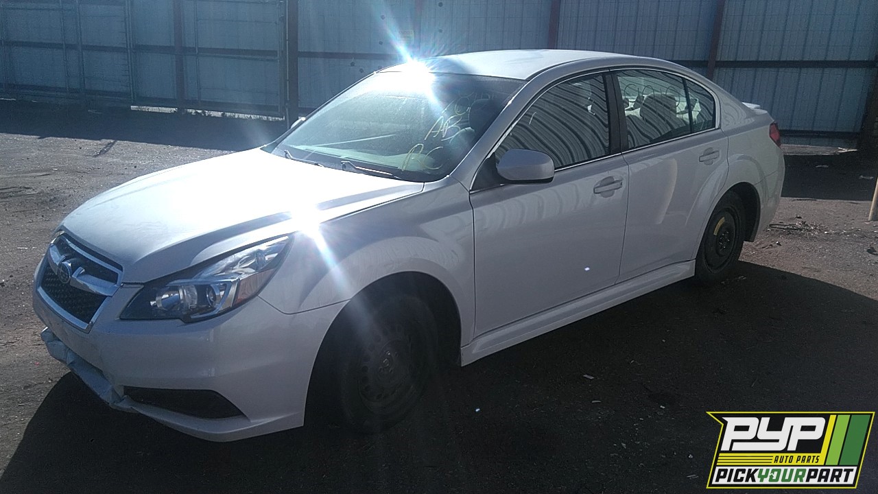 2013 SUBARU LEGACY available for parts