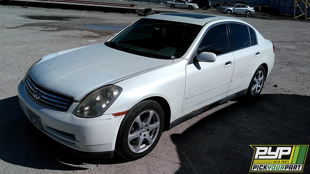 2003 INFINITI G35 available for parts
