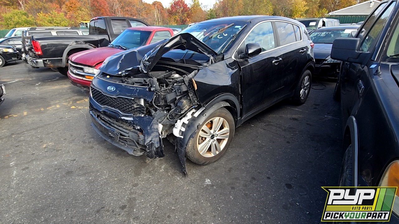 2018 KIA SPORTAGE available for parts